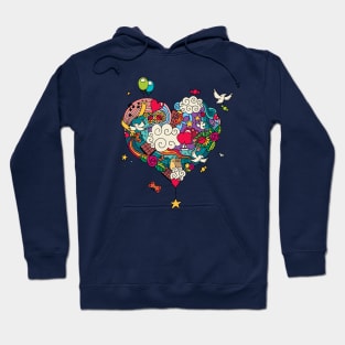 Love Doodle Hoodie